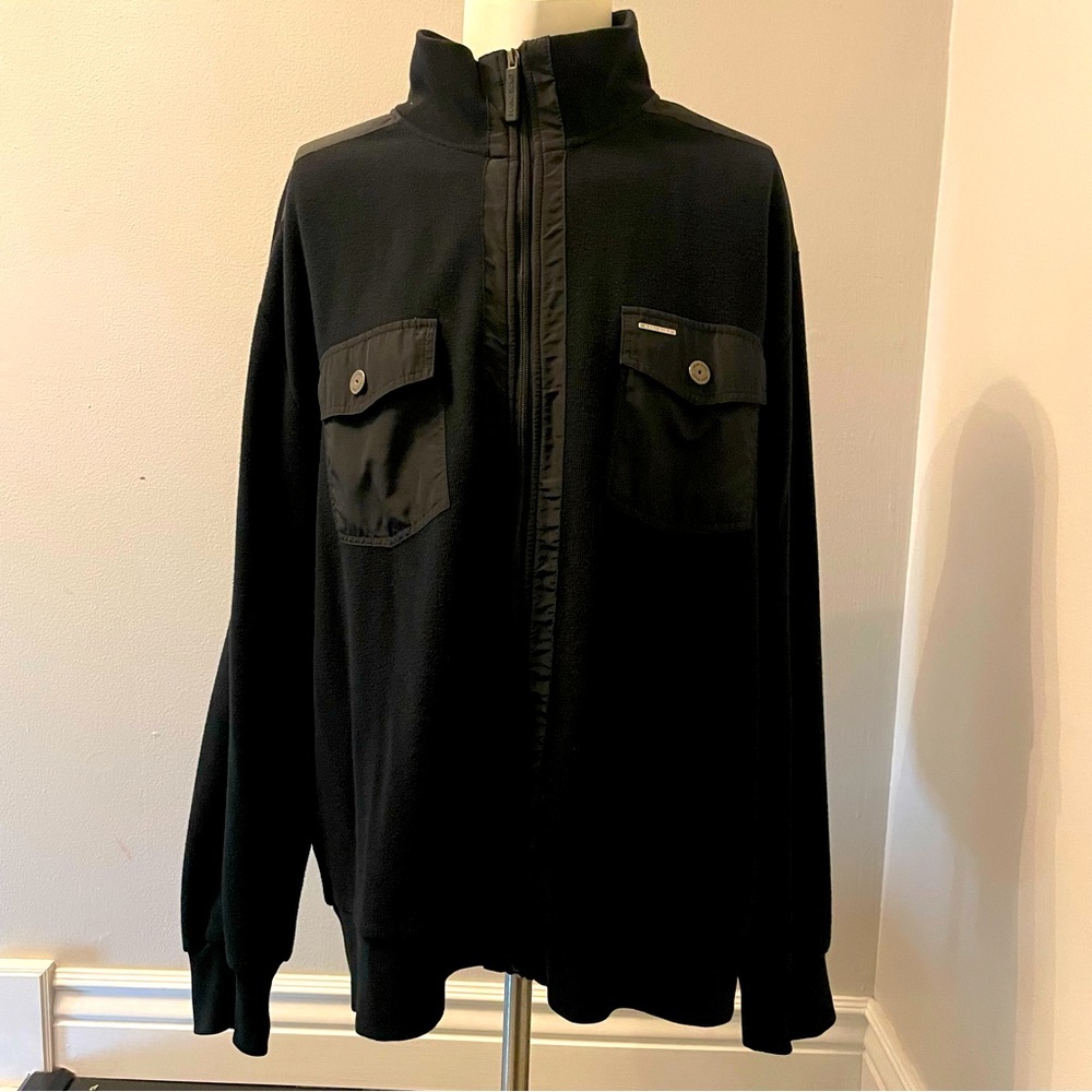 Marc Ecko Long Sleeve Full Zip Sweater